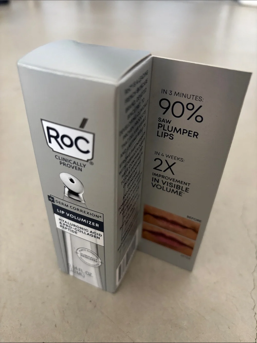 NIB RoC Lip Volumizer with Hyaluronic Acid & Pro-Collagen Peptide